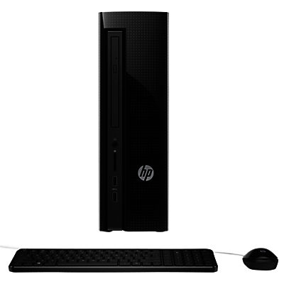 HP Slimline 411-a020na Desktop PC, Intel Pentium, 4GB RAM, 1TB